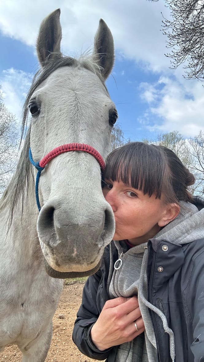 W naszym zespole jest ktoś z rodowodem Czempiona Świata 3 r.pr. Aleksandra Dąbek-Hec z Galusiem